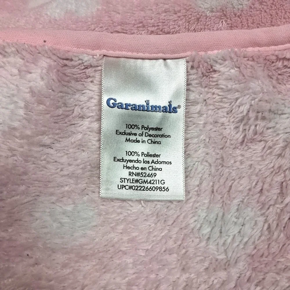 Garanimals Pink Heart Baby Girl Fleece Blanket Lovey Butterfly Walmart 30x40